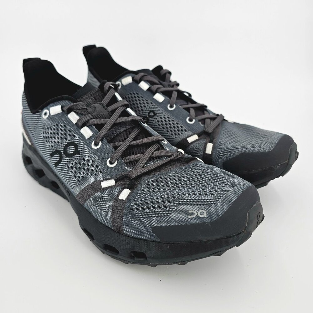 On Cloudsurfer Trail Black Gray Eclipse Running S… - image 4